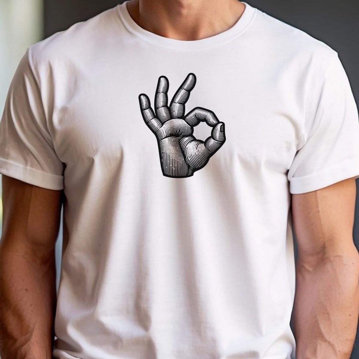 Alt text: "Dynamic gym T-shirt featuring a bold, motivational graphic design for fitness enthusiasts. Perfect for workouts and casual wear."