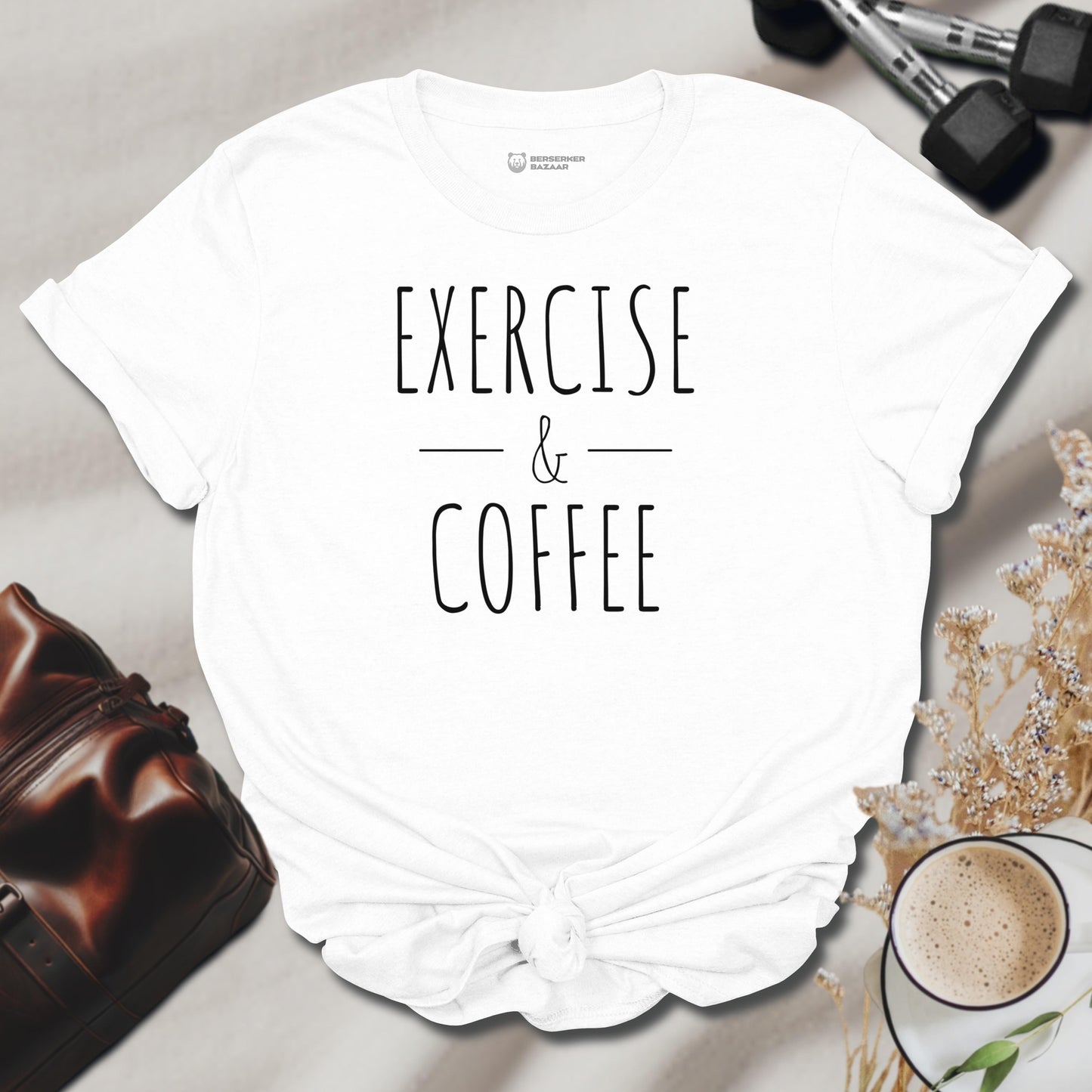 Stylish White Gym Shirt for Women