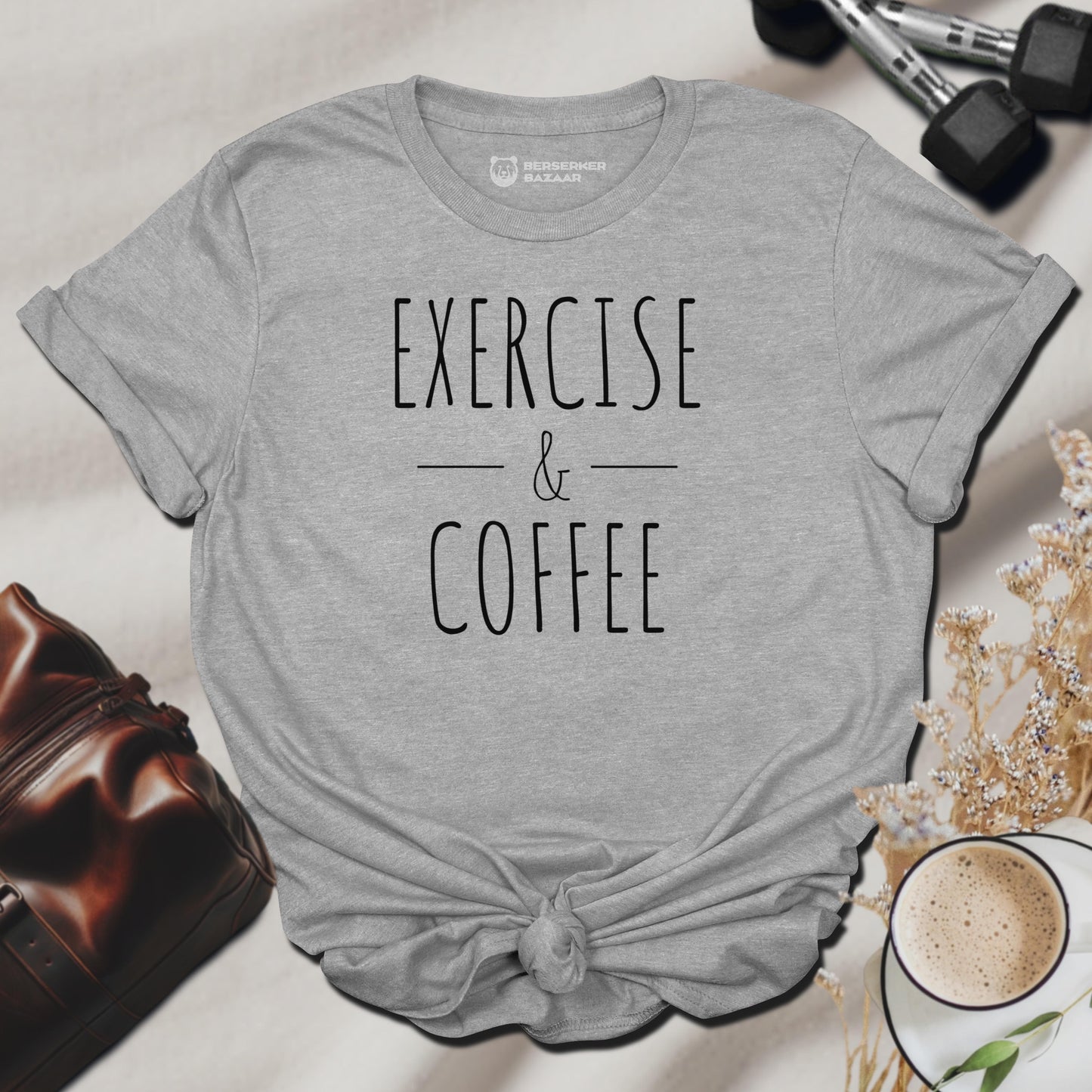Stylish Grey Gym Shirt for Women