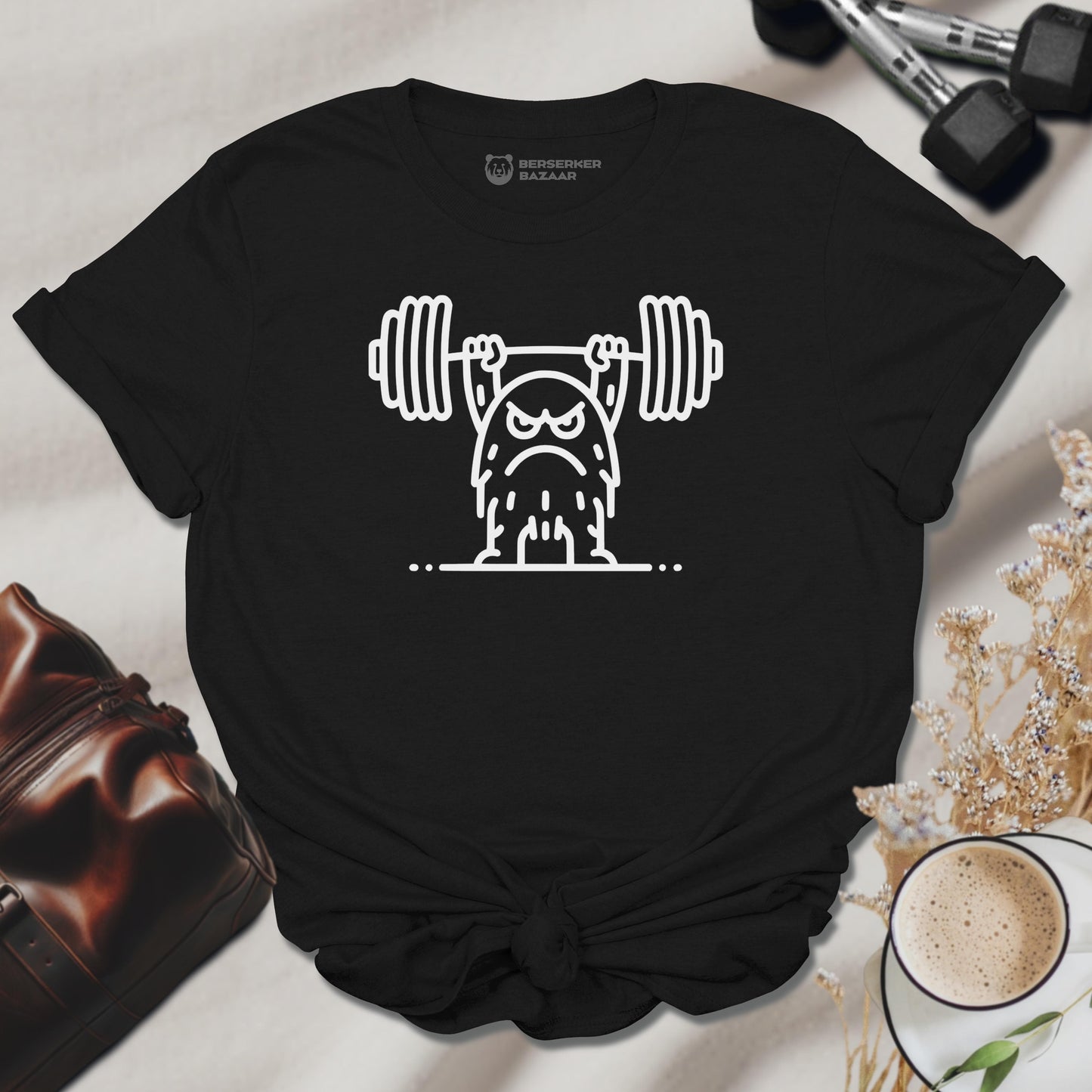 Stylish Black Gym Shirt for Women