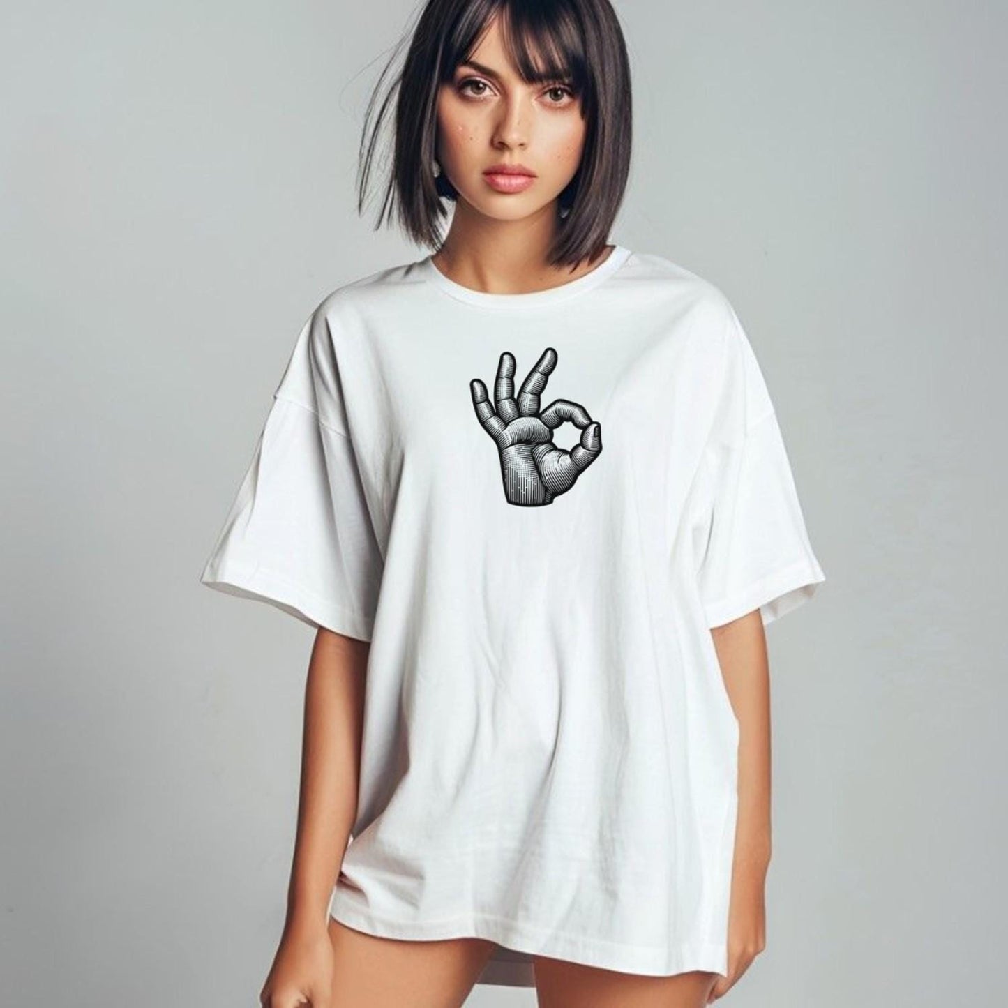 Alt text: "Dynamic gym T-shirt featuring a bold, motivational graphic design for fitness enthusiasts. Perfect for workouts and casual wear."