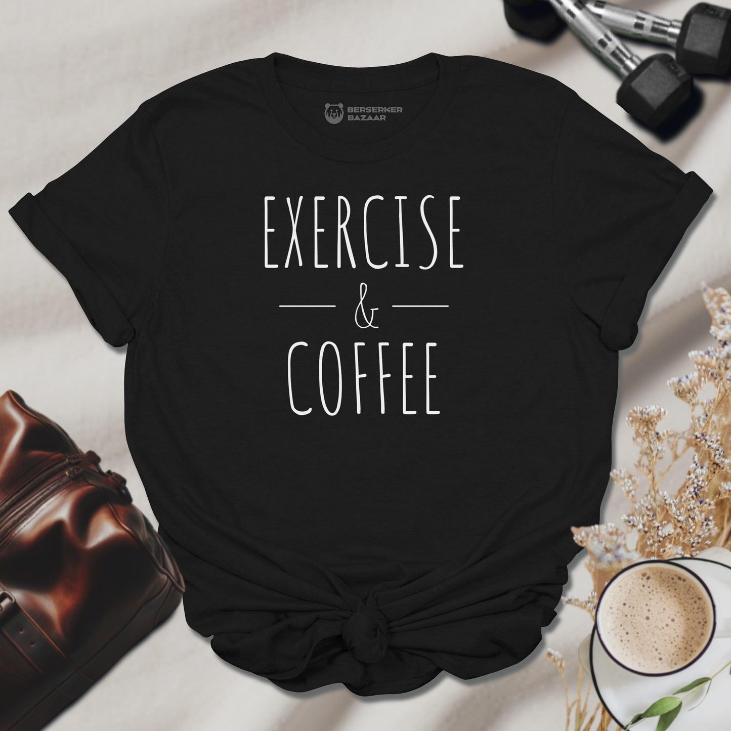 Stylish Black Gym Shirt for Women