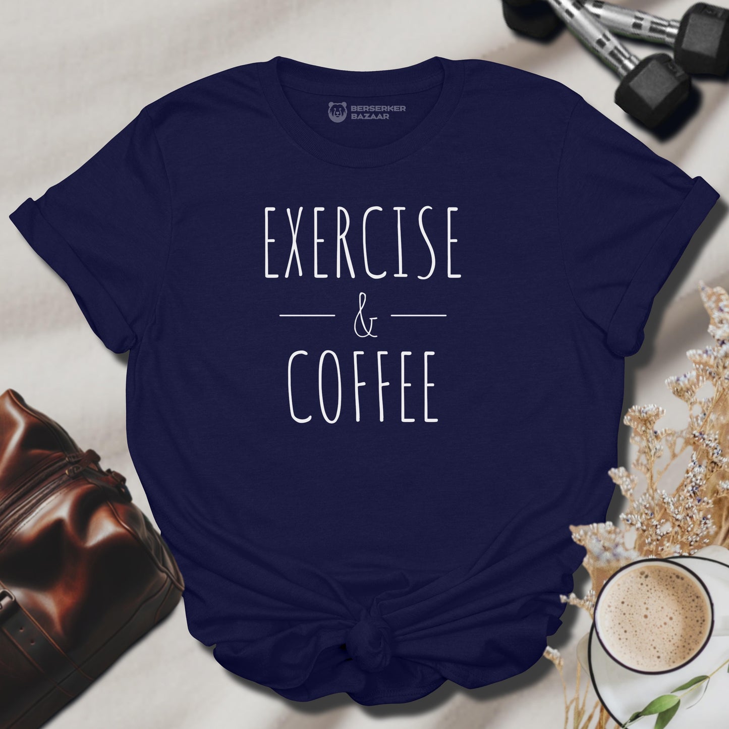 Stylish Navy Gym Shirt for Women