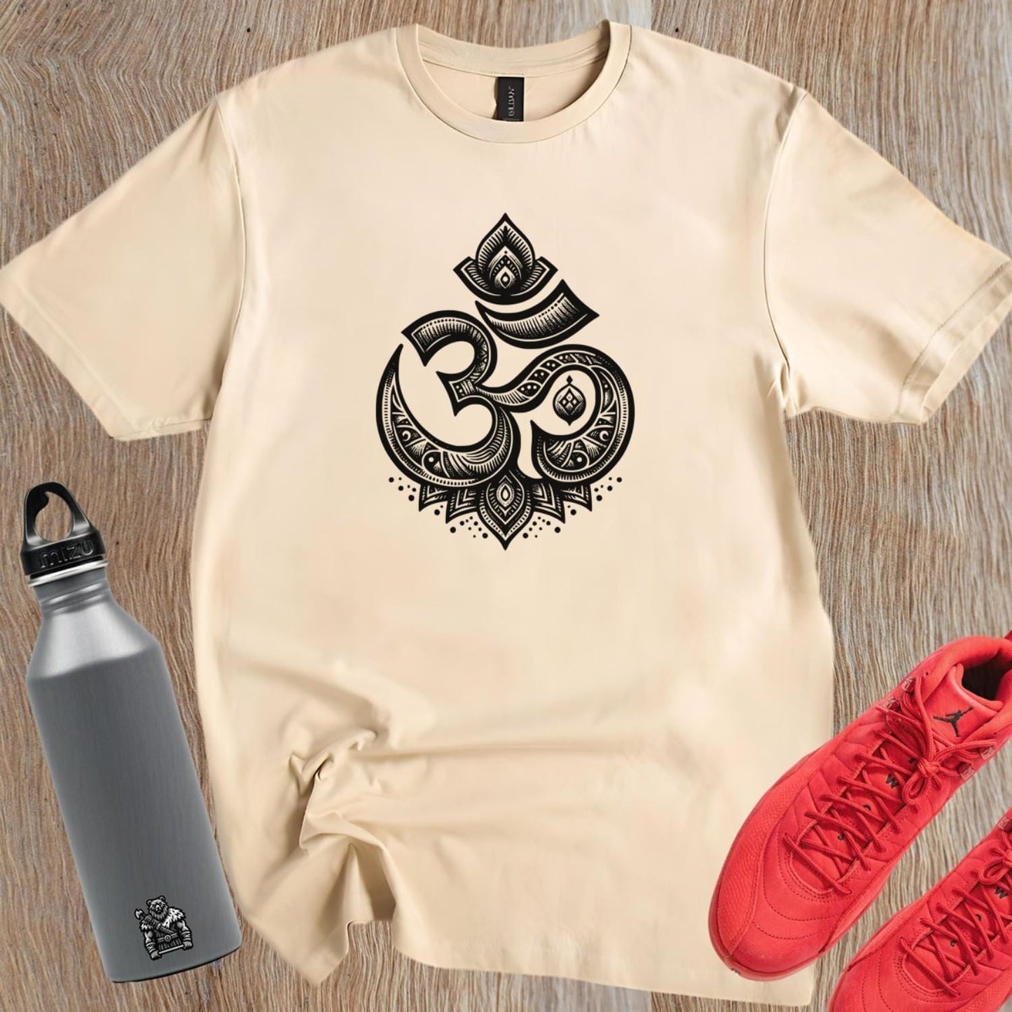 "Dynamic gym T-shirt featuring bold graphic design, ideal for fitness enthusiasts. Combines comfort and style for workouts."