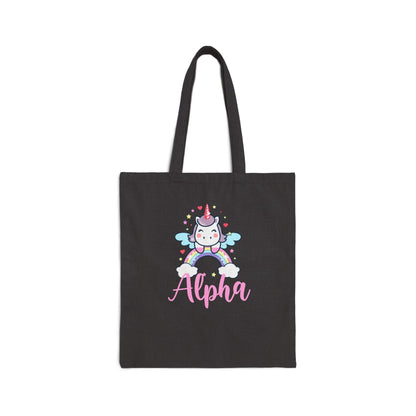 Alpha Einhorn Tote