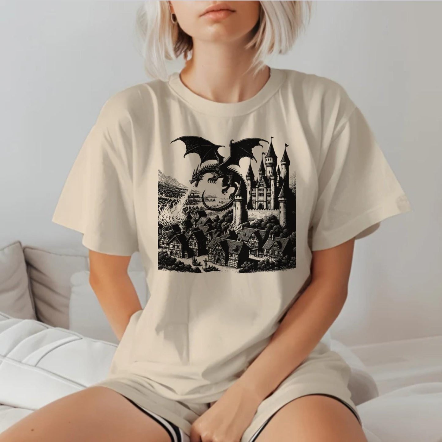 "Graphic gym T-shirt featuring a bold motivational design, perfect for fitness enthusiasts. Stylish, comfortable, and versatile wear."