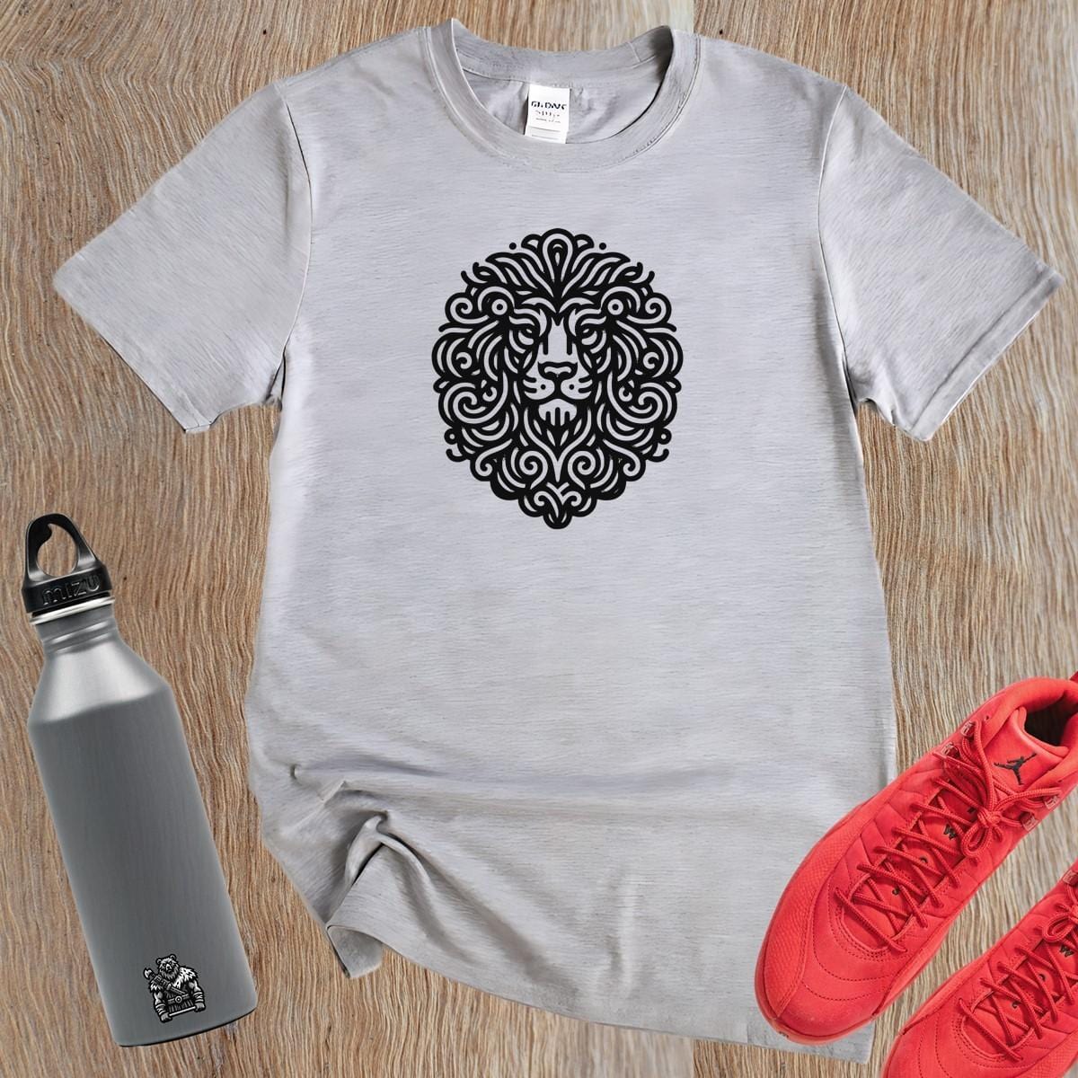 "Bold gym T-shirt featuring motivational graphic, designed for movement and style, perfect for workouts or casual outings."