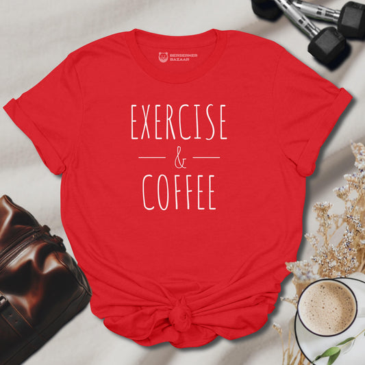 Stylish Red Gym Shirt for Women