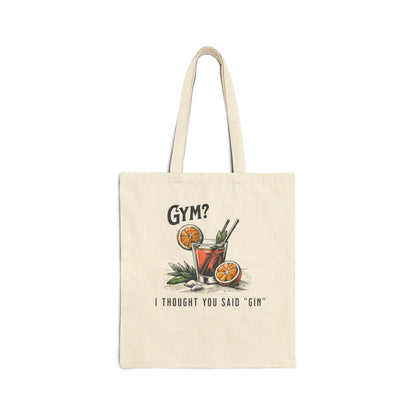 Gym Gin Tote