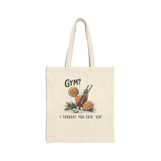 Gym Gin Tote