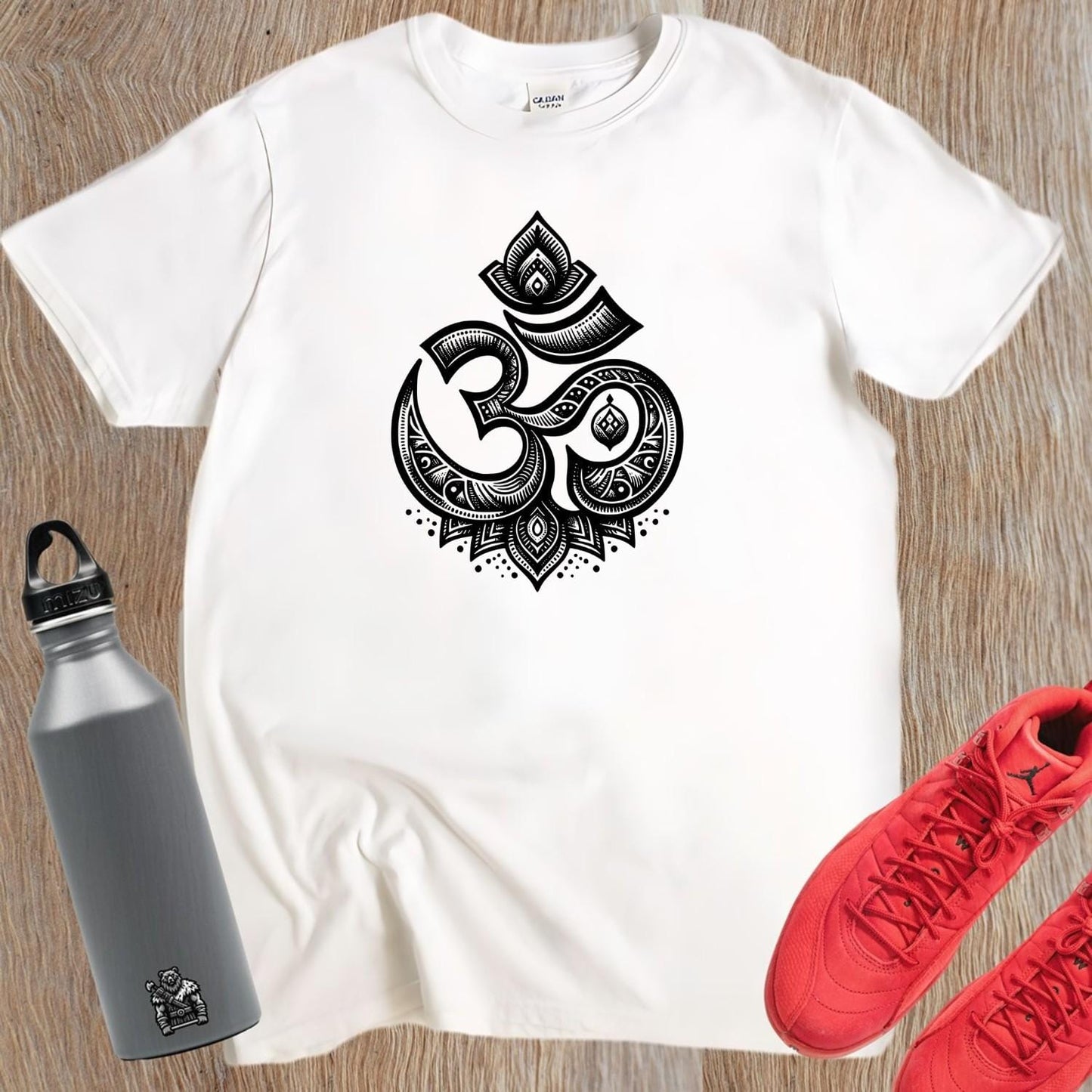 "Dynamic gym T-shirt featuring bold graphic design, ideal for fitness enthusiasts. Combines comfort and style for workouts."