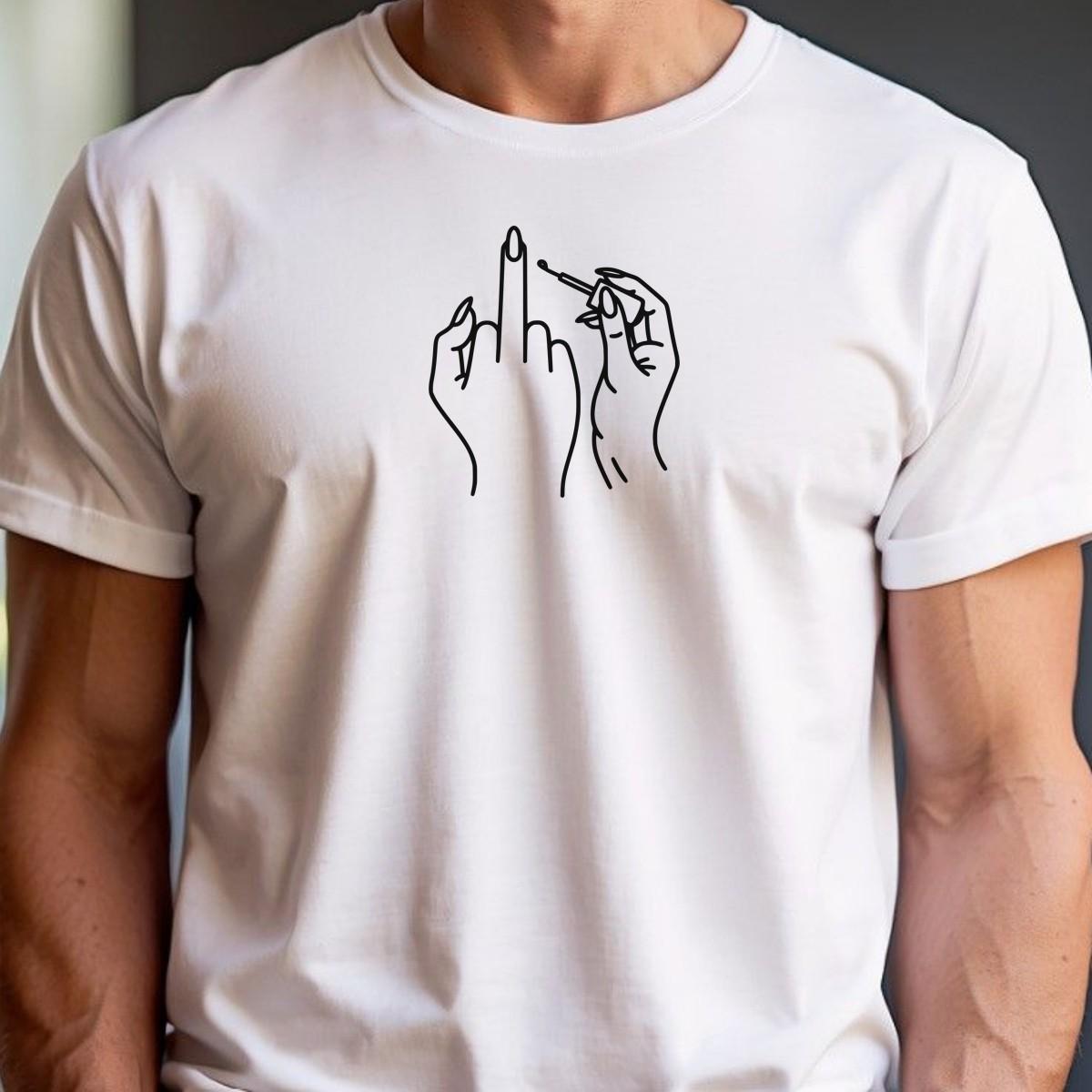 Alt text: "Iconic gym T-shirt featuring a bold graphic representing strength and determination, perfect for workouts and fitness enthusiasts."