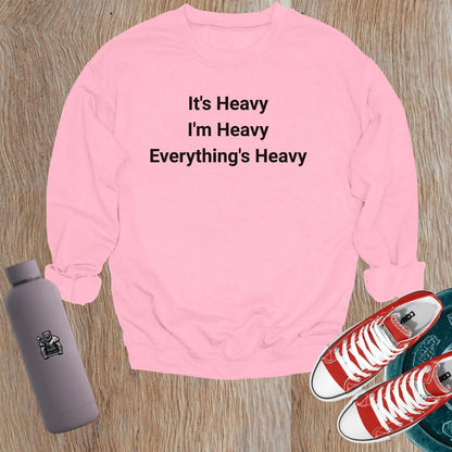 "Dynamic gym sweatshirt with bold design, perfect for workouts and casual wear. Features relaxed fit for ease of movement."