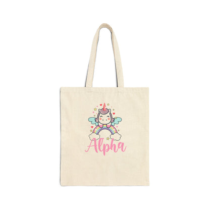 Alpha Einhorn Tote