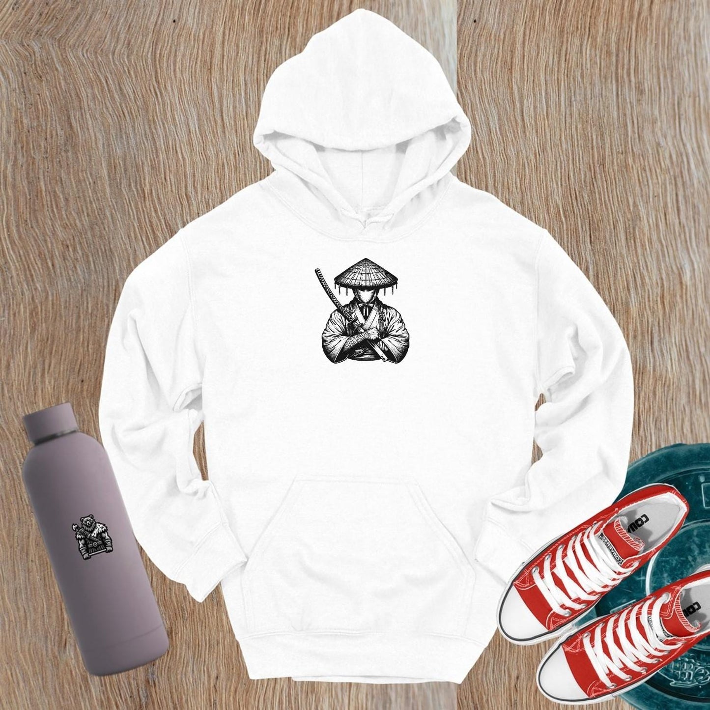 "Stylish gym hoodie with bold logo, relaxed fit for comfort and movement, perfect for workouts and everyday wear. Ideal for fitness enthusiasts."