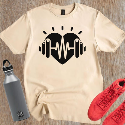 "Dynamic gym T-shirt featuring a bold empowering design for fitness enthusiasts, perfect for workouts and casual outings. Elevate your activewear!"