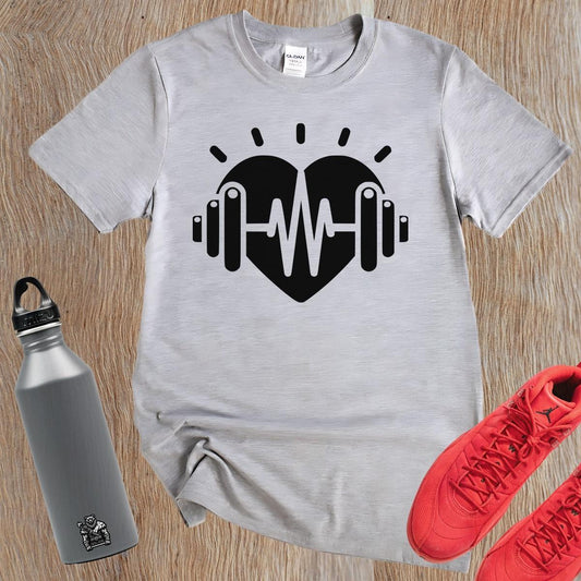 "Dynamic gym T-shirt featuring a bold empowering design for fitness enthusiasts, perfect for workouts and casual outings. Elevate your activewear!"