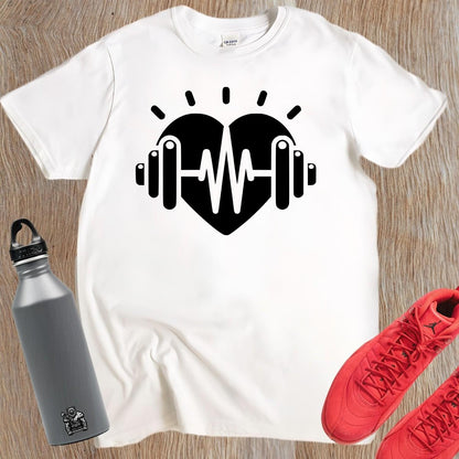 "Dynamic gym T-shirt featuring a bold empowering design for fitness enthusiasts, perfect for workouts and casual outings. Elevate your activewear!"