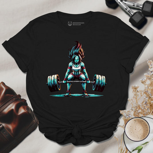 Stylish Black Gym Shirt for Women